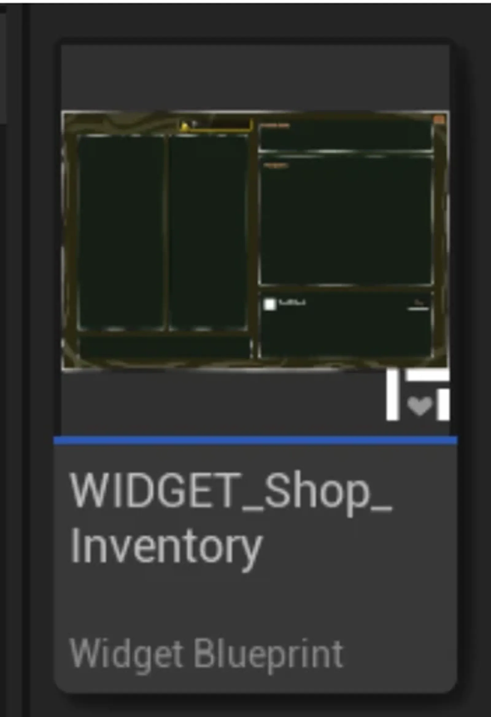 Shop widget