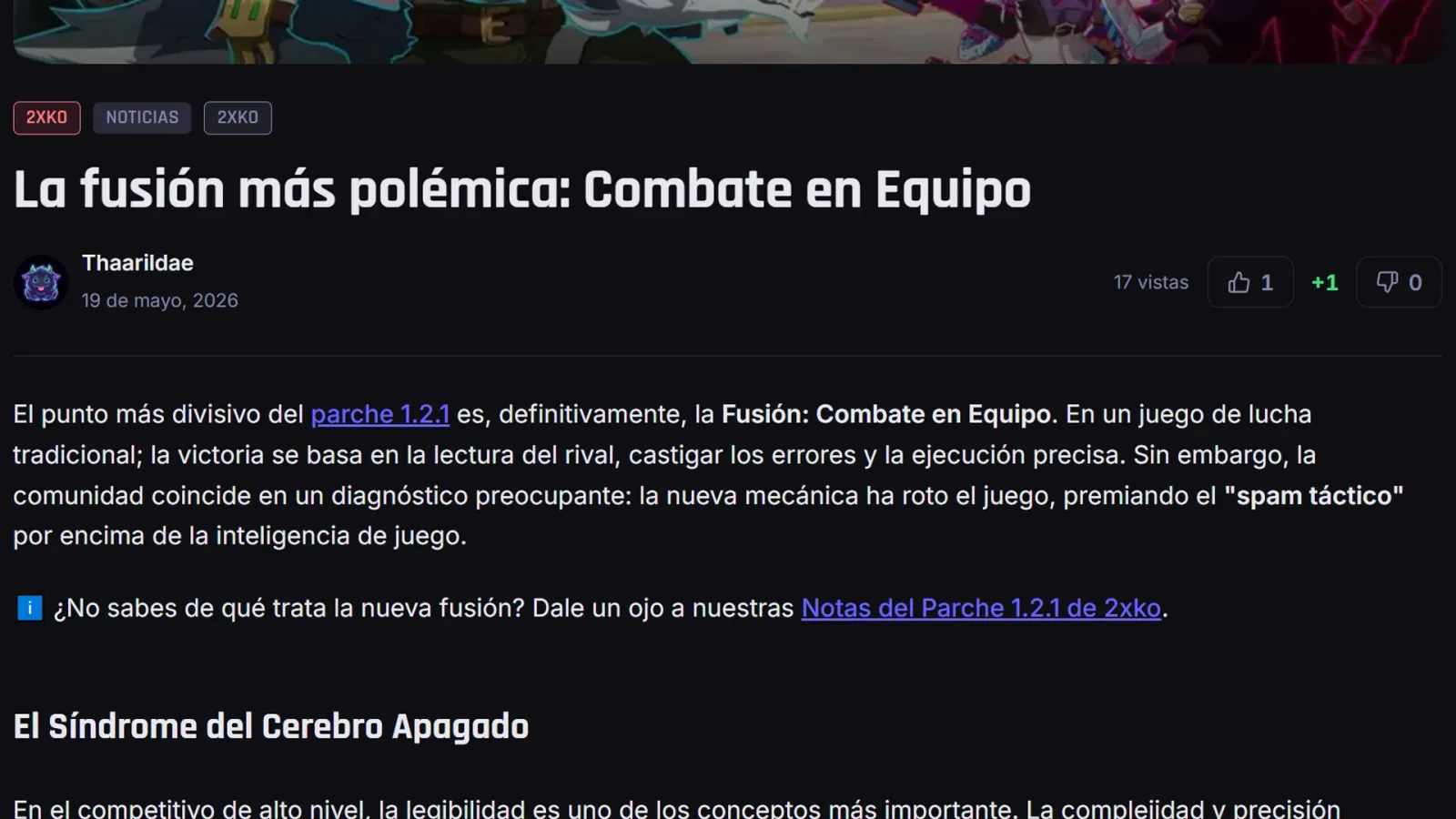 Cobertura de Valorant y Wild Rift en RiftRecall