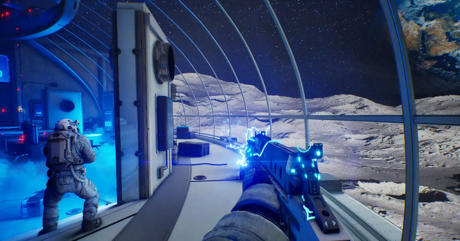 Asymmetric puzzle mechanics in Together: Moon Escape