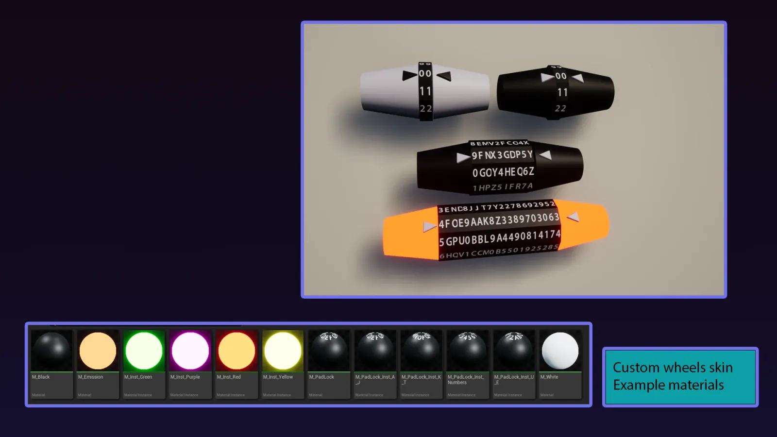 EasyCombinationLock alphanumeric combination customization