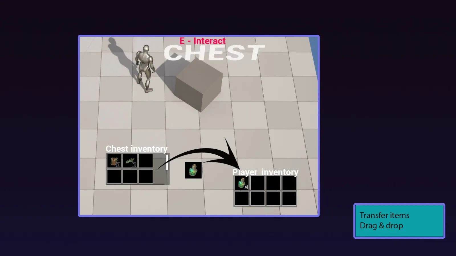 Easy Moba Shop multiplayer inventory configuration in Unreal Engine