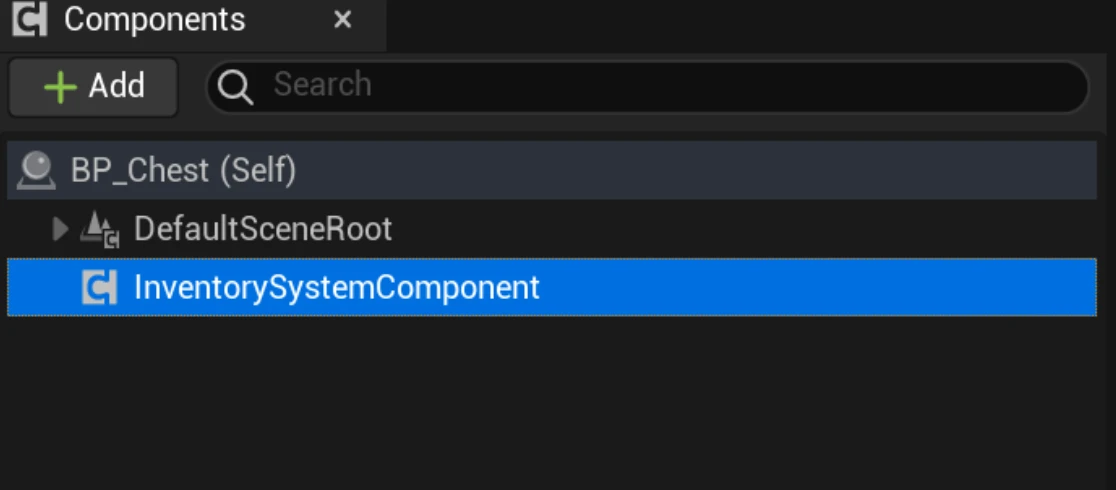 Inventory system component