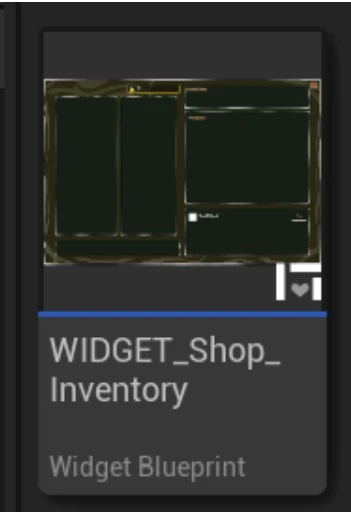 Shop widget